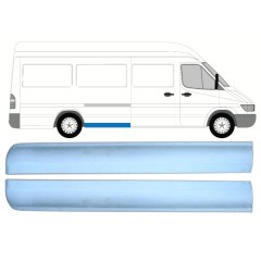 Aizmugurējā arka priekšējā daļa priekš Mercedes Sprinter 1995-2006 / Kreisais+Labais / Komplekts 9864