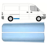 Aizmugurējā arka priekšējā daļa priekš Mercedes Sprinter 1995-2006 / Kreisais+Labais / Komplekts 9861