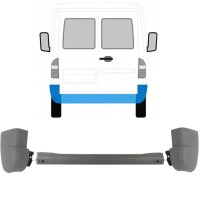 Aizmugurējais bamperis priekš Mercedes Sprinter 1995-2006 / Komplekts 9718
