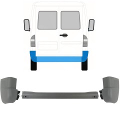 Aizmugurējais bamperis priekš Mercedes Sprinter 1995-2006 / Komplekts 9718