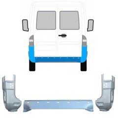 Aizmugurējā daļa priekš Mercedes Sprinter 1995-2006 / Komplekts 9716