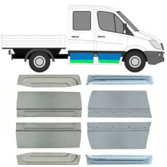Durvju panelis priekš Mercedes Sprinter 2006-2018 / Komplekts 10474