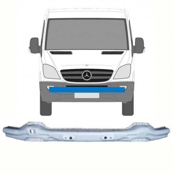 Priekšējais pastiprinājums priekš Mercedes Sprinter 2006-2013 8407