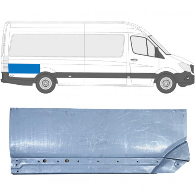 Aizmugurējā arka aizmugurējā daļa priekš Mercedes Sprinter 2006- / Labā 8549