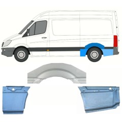 Aizmugurējā arka priekš Mercedes Sprinter 2006-2018 / Kreisā / Komplekts 8716