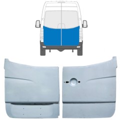 Aizmugurējo durvju panelis priekš Mercedes Sprinter 2006-2018 / Kreisais+Labais / Komplekts 10519