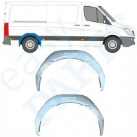 Aizmugurējā riteņa iekšējā arka priekš Mercedes Sprinter 2006- / Kreisais+Labais / Komplekts 10114