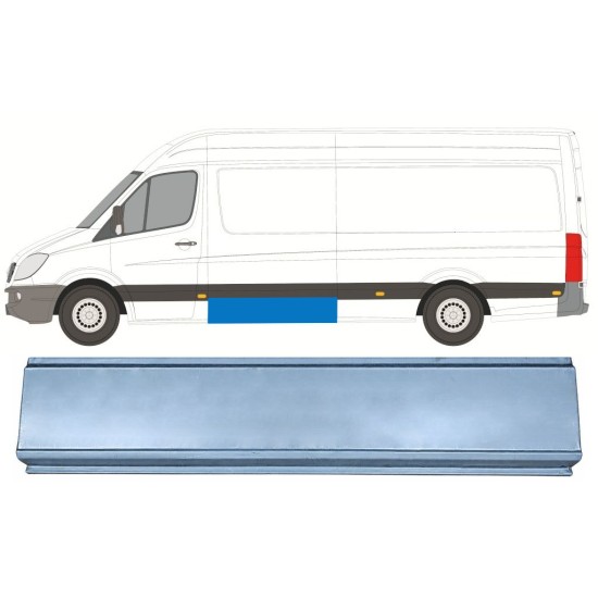 Sānu daļa priekš Mercedes Sprinter 2006-2018 / Kreisā 17306