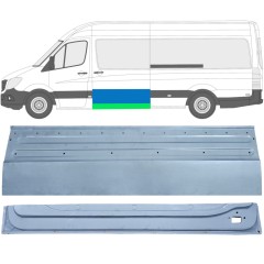 Bīdāmo durvju iekšējā un ārējā daļa priekš Volkswagen Crafter 2005-2017 / Kreisā 14320