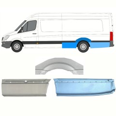 Aizmugurējā arka priekš Mercedes Sprinter 2006-2018 / Kreisā / Komplekts 8720
