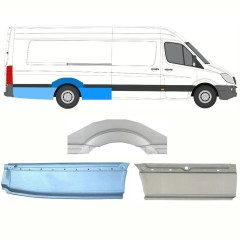 Aizmugurējā arka priekš Mercedes Sprinter 2006-2018 / Labā / Komplekts 8719