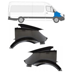 Priekšējais spārns priekš Mercedes Sprinter 2013-2018 / Kreisais+Labais / Komplekts 14948
