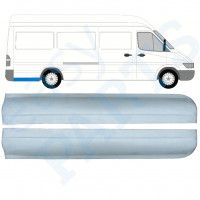 Aizmugurējā arka priekš Mercedes Sprinter 1995- / LWB / Kreisais+Labais / Komplekts 9865