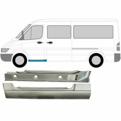 Priekšējais iekšējais un ārējais slieksnis priekš Mercedes Sprinter 1995-2006 / Kreisā / Komplekts 9573