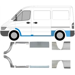 Remontdaļu komplekts priekš Mercedes Sprinter 1995-2006 / Kreisais+Labais / 6748