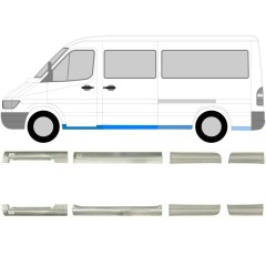 Remontdaļu komplekts priekš Mercedes Sprinter 1995-2006 / Kreisais+Labais / 6755