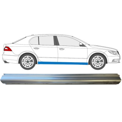 Slieksnis priekš Skoda Superb 2008-2015 / Labā 14775