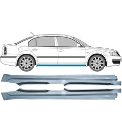 Pilns slieksnis priekš Skoda Superb 2002-2008 / Kreisais+Labais / Komplekts 9414