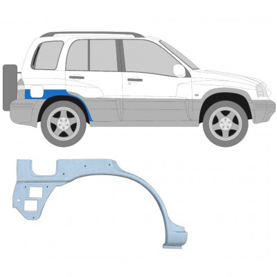 Aizmugurējā arka ar atveri priekš Suzuki Grand Vitara 1997-2005 / Labā 5952