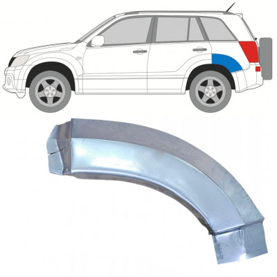 Aizmugurējā arka aizmugurējā daļa priekš Suzuki Grand Vitara 2005-2012 / Kreisā 7849