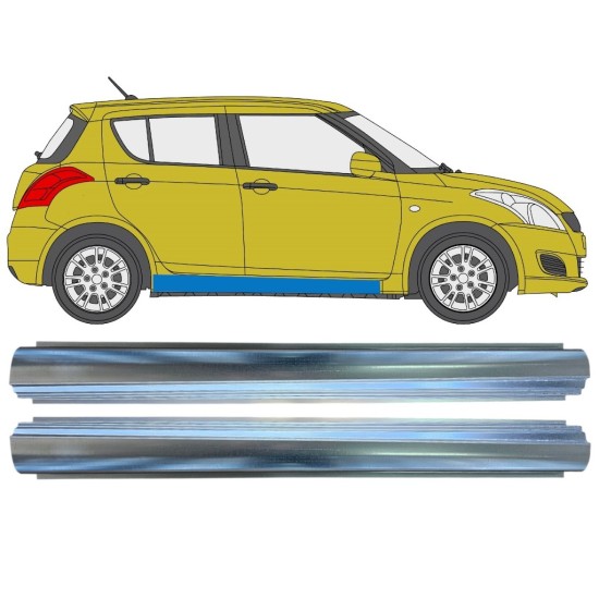 Slieksnis priekš Suzuki Swift 2010-2017 / Kreisais+Labais / Komplekts 16369