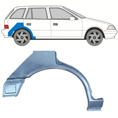 Aizmugurējā arka priekš Suzuki Swift 1988-2004 / Labā 12764