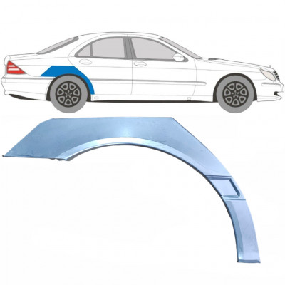 Aizmugurējā arka priekš Mercedes S-class 1998-2005 / Labā 5097