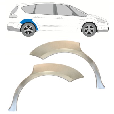 Aizmugurējā arka priekš Ford S-MAX 2006-2015 / Kreisais+Labais / Komplekts 14766