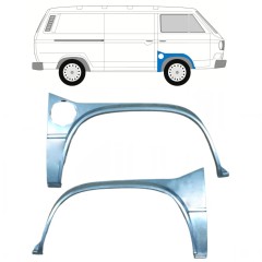 Priekšējā riteņa arka priekš VW Transporter T3 1979-1992 / Kreisais+Labais / Komplekts 9778