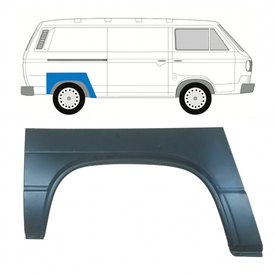 Aizmugurējā arka priekš VW Transporter T3 1979-1992 / Labā 8166