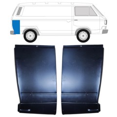 Aizmugurējais statņa stūris priekš Volkswagen Transporter T3 1979-1992 / Kreisais+Labais / Komplekts 11630