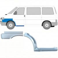 Slieksnis + priekšējā riteņa arka + priekšējā spārna daļa priekš VW Transporter T4 1990- / Kreisā / Komplekts 10040