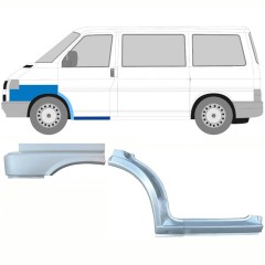 Slieksnis + priekšējā riteņa arka + priekšējā spārna daļa priekš Volkswagen Transporter T4 1990-1996 / Kreisā / Komplekts 10040
