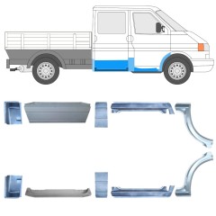 Remontdaļu komplekts priekš Volkswagen Transporter T4 1990-2003 / Kreisais+Labais / 16914