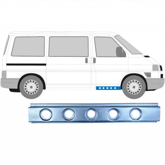 Iekšējais slieksnis priekš VW Transporter T4 1990-2003 / Kreisais = Labais (simetrisks) 9093