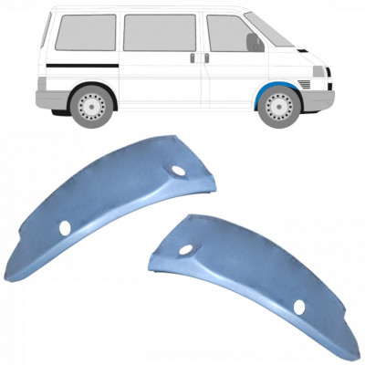 Priekšējā spārna iekšējā daļa priekš VW Transporter T4 1990-2003 / Kreisais+Labais / Komplekts 9406