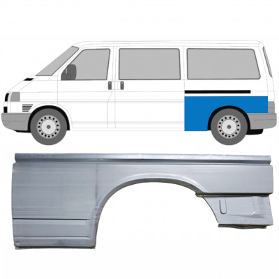 Aizmugurējā arka priekš VW Transporter T4 1990-2003 / LWB / Kreisā 7149