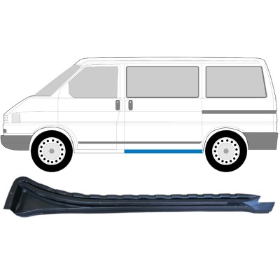 Bīdāmo durvju slieksnis priekš Volkswagen Transporter T4 1990-2003 / Kreisā 14582