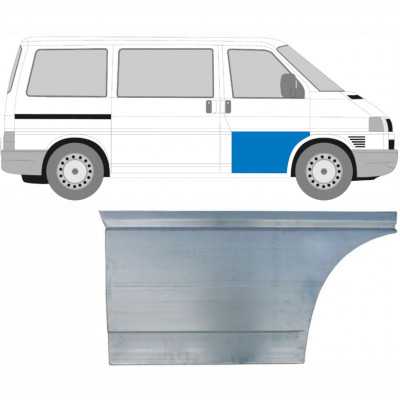 Priekšpuse durvju ārējais panelis priekš VW Transporter T4 1990-2003 / Labā 5358