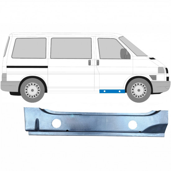 Priekšējo durvju iekšējais slieksnis priekš VW Transporter T4 1990-2003 / Labā 5361