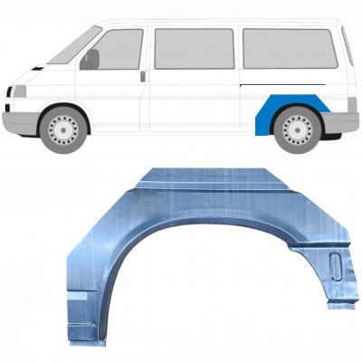 Aizmugurējā arka priekš VW Transporter T4 1990-2003 / LWB / Kreisā 5352