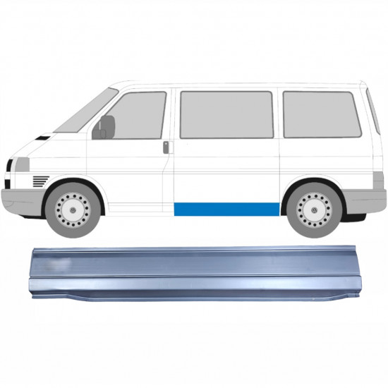 Zema sānu daļa priekš VW Transporter T4 1990-2003 / Kreisā 5370