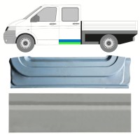 Aizmugurējo durvju iekšējā un ārējā daļa priekš Volkswagen Transporter T5 2003-2015 / Kreisā / Komplekts 16877