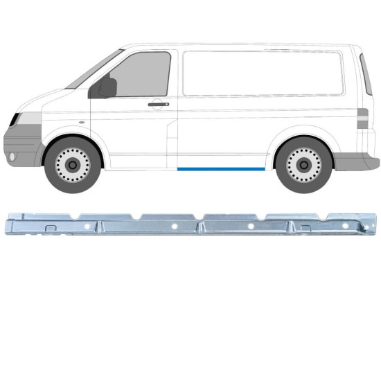 Iekšējais slieksnis priekš Volkswagen Transporter T5 2003-2015 / Kreisā 16971