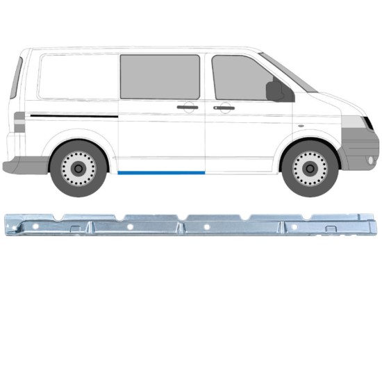 Iekšējais slieksnis priekš Volkswagen Transporter T5 2003-2015 / Labā 16970