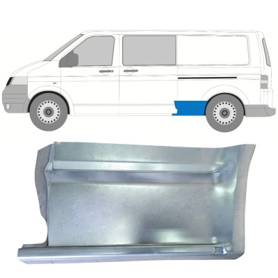 Aizmugurējā arka priekš Volkswagen Transporter T5 2003-2015 / Kreisā 16667