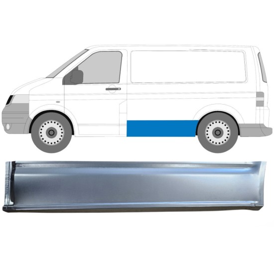 Sānu ārējā daļa priekš Volkswagen Transporter T5 2003-2015 / Kreisā 16917