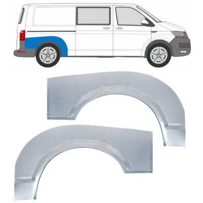 Aizmugurējā arka priekš Volkswagen Transporter T6 2015-2024 / Kreisais+Labais 17145