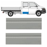 Aizmugurējo durvju ārējā daļa priekš Volkswagen Transporter T6 2015-2024 / Kreisais = Labais (simetrisks) 17126