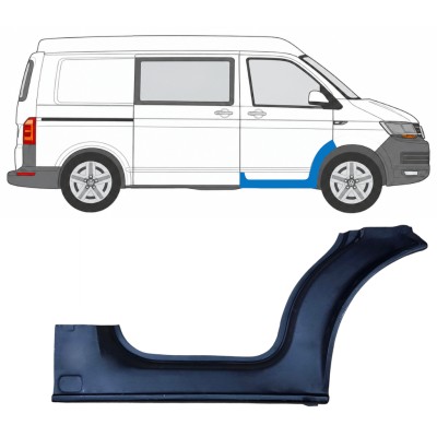 Priekšpuse durvju slieksnis priekš Volkswagen Transporter T6 2015-2024 / Labā 17117